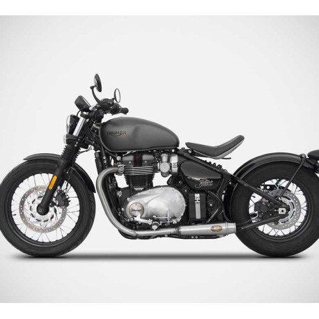 Double échappement bas inox Zard