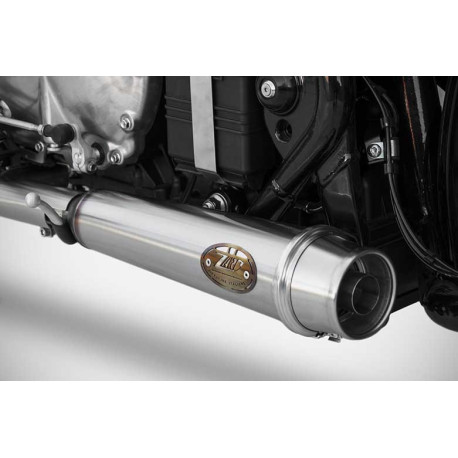 Double échappement bas inox Zard