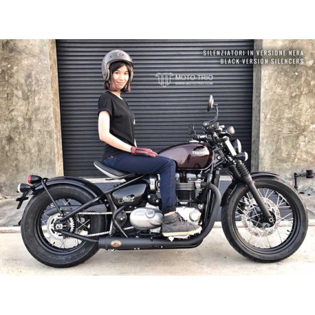 Double échappement bas inox Zard