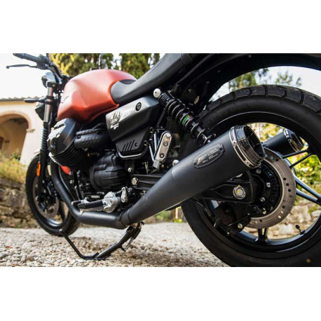 DOUBLE ECHAPPEMENT LIMITED EDITION ZARD INOX EMBOUT CARBONE MOTO GU