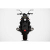 DOUBLE ECHAPPEMENT ZARD INOX NOIR MOTO GUZZI V7 850