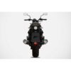 DOUBLE ECHAPPEMENT ZARD INOX NOIR MOTO GUZZI V7 850