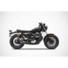 Double échappements big style inox guzzi v9 Zard