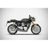 Double échappements coniques thruxton 1200 Zard