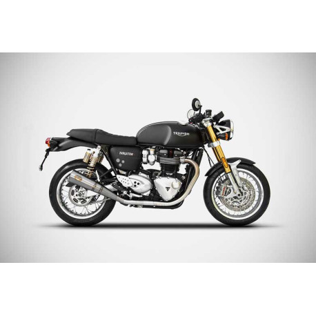 Double échappements coniques thruxton 1200 Zard
