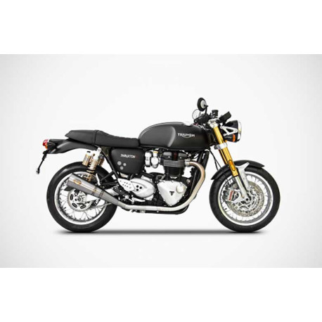 Double échappements coniques version thruxton 1200 Zard