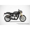 Double échappements coniques version thruxton 1200 Zard