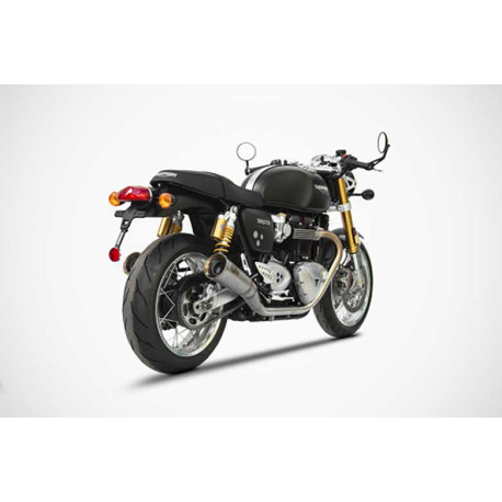 Double échappements coniques version thruxton 1200 Zard