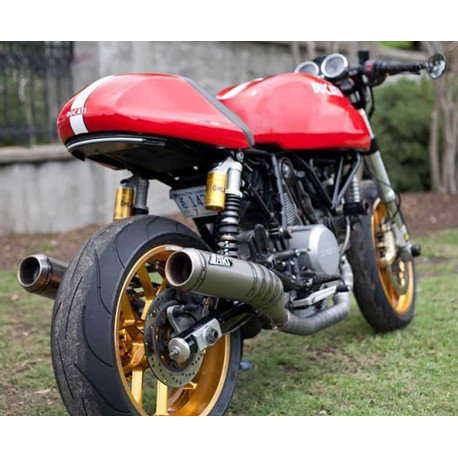 Double échappements snake coniques inox  Zard