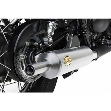 Double échappements vintage position basse version bonneville t120 Zard