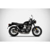 DOUBLE SILENCIEUX ZARD INOX TRIUMPH BONNEVILLE T120