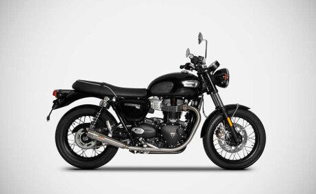 DOUBLE SILENCIEUX ZARD INOX TRIUMPH BONNEVILLE T120