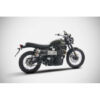 DOUBLE SILENCIEUX ZARD INOX TRIUMPH SCRAMBLER 900