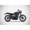 DOUBLE SILENCIEUX ZARD INOX TRIUMPH SCRAMBLER 900