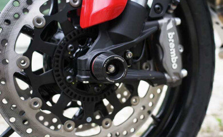 DUCATI MULTISTRADA 1200 ROULETTES DE PROTECTION ROUE AVANT EVOTECH
