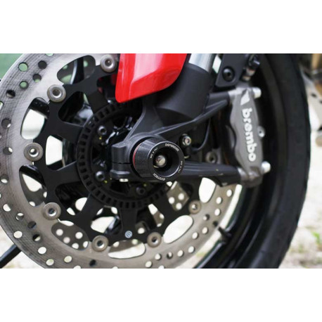 DUCATI MULTISTRADA 1200 ROULETTES DE PROTECTION ROUE AVANT EVOTECH