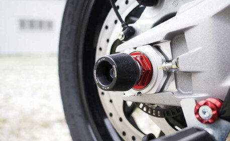 DUCATI PANIGALE 959/1199 ROULETTES DE PROTECTION ROUE ARRIERE EVOTECH