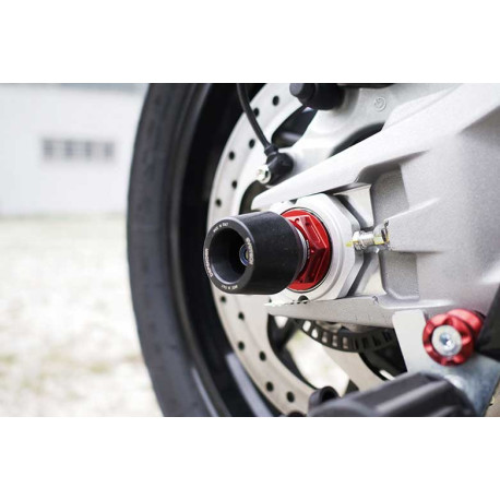DUCATI PANIGALE 959/1199 ROULETTES DE PROTECTION ROUE ARRIERE EVOTECH