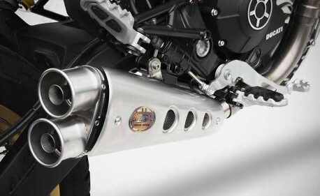 Echappement bas inox special edition Zard