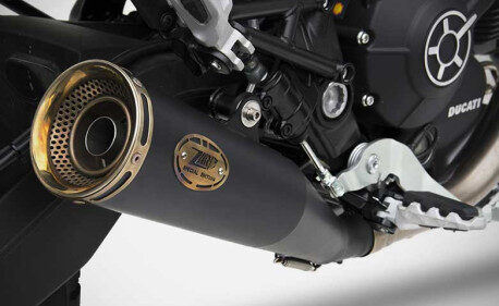 Echappement bas inox Zuma Zard