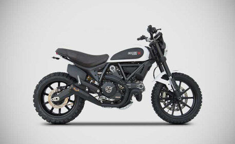 Echappement bas inox Zuma Zard