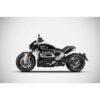 Echappement double sortie Triumph Rocket 3  Zard