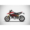 Echappement gt inox Ducati hypermotard 950 Zard