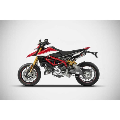 Echappement gt inox Ducati hypermotard 950 Zard