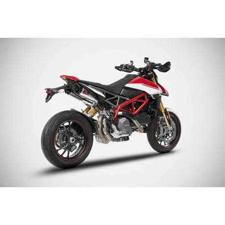 Echappement gt inox Ducati hypermotard 950 Zard