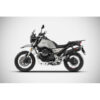 Echappement  haut Moto Guzzi v85 tt Zard