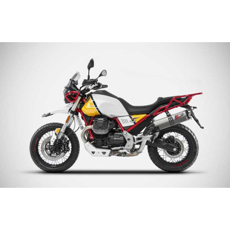 Echappement  haut Moto Guzzi v85 tt Zard