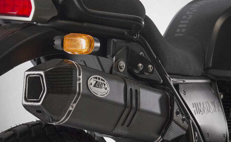 ECHAPPEMENT HAUT ZARD INOX EMBOUT CARBONE HIMALAYAN / SCRAM 41