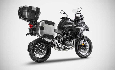 Echappement inox Benelli trk 502 x