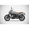 Echappement inox BMW R Nine T scrambler version hardy Zard