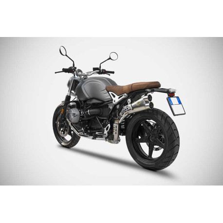 Echappement inox BMW R Nine T scrambler version limited edition Zard