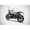 Echappement inox BMW R Nine T scrambler version thunderbolt Zard