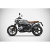 Echappement inox BMW R Nine T scrambler version thunderbolt Zard