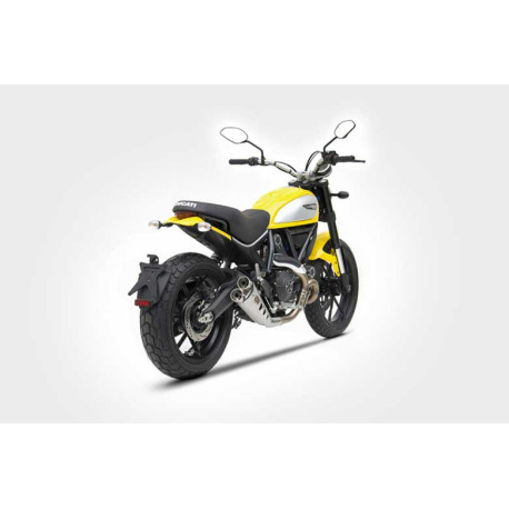 Echappement inox special edition Ducati scrambler Zard