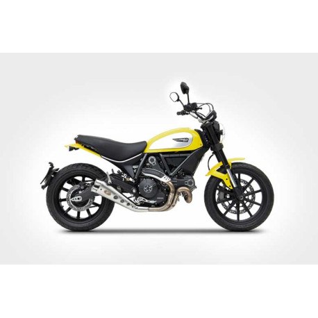 Echappement inox special edition Ducati scrambler Zard