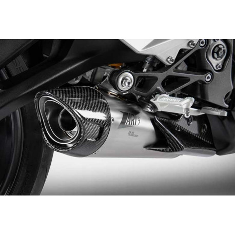 Echappement inox Triumph street triple 765 Zard