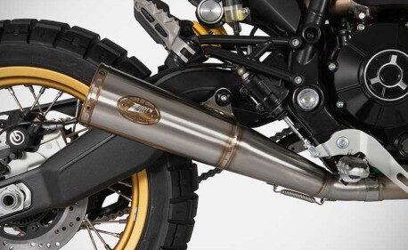Echappement modele Ducati desert sled inox Zard