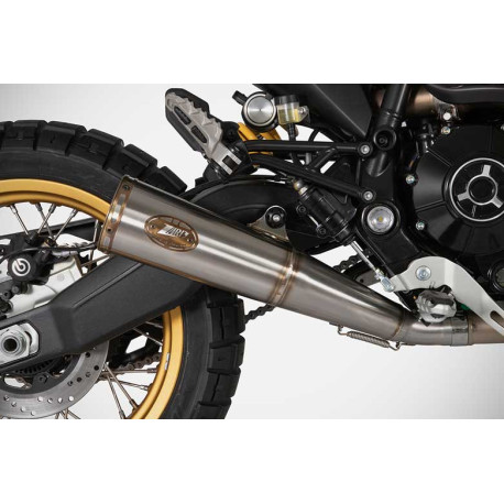 Echappement modele Ducati desert sled inox Zard
