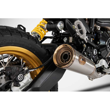Echappement modele Ducati desert sled inox Zard