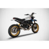 Echappement modele Ducati desert sled inox Zard