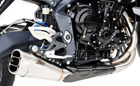 Echappement position basse inox Zard