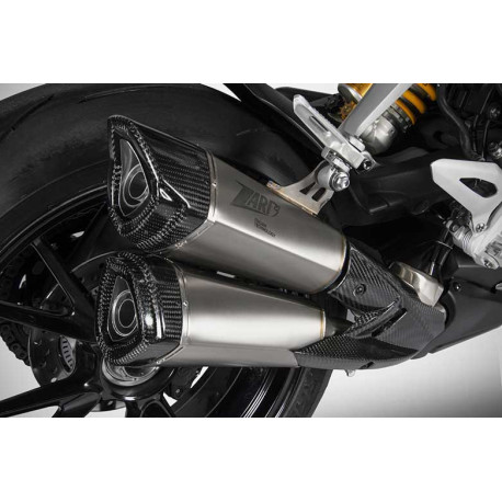 Echappement titane Triumph speed triple 1200 Zard