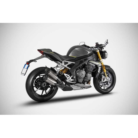 Echappement titane Triumph speed triple 1200 Zard