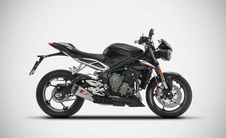 Echappement Triumph street triple 765 Zard