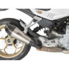 Echappement Zard en titane pour Moto Guzzi V100 Mandello
