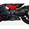ECHAPPEMENT ZARD MAKO INOX PARE CHALEUR CARBONE DUCATI DIAVEL V4